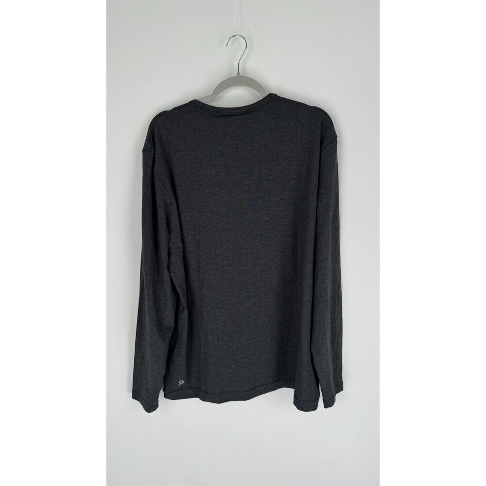 Public Rec Mens Go To Tee Long Sleeve Heather Charcoal Shirt Size XL NWT - Picture 4 of 8